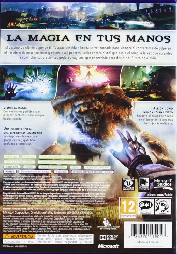 Microsoft Fable The Journey - Videojuego de Acción y Aventura para Xbox 360 en Formato Físico Microsoft Fable The Journey - Videojuego de Acción y Aventura para Xbox 360 en Formato Físico